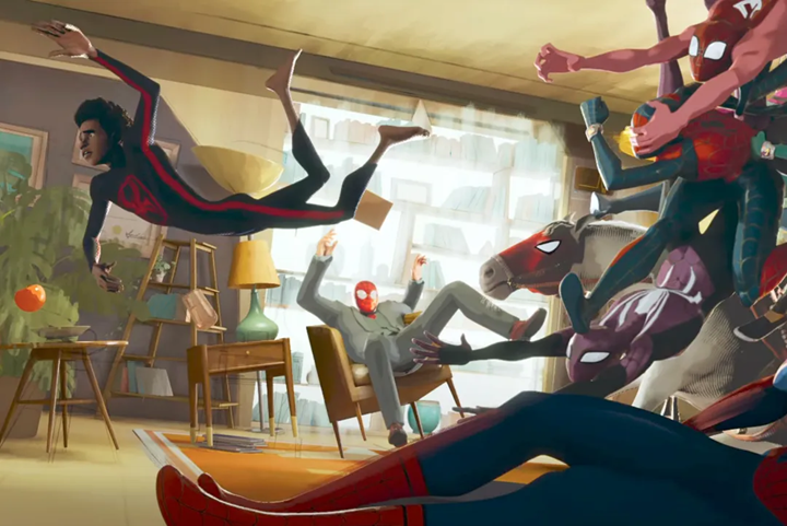 spiderman chase